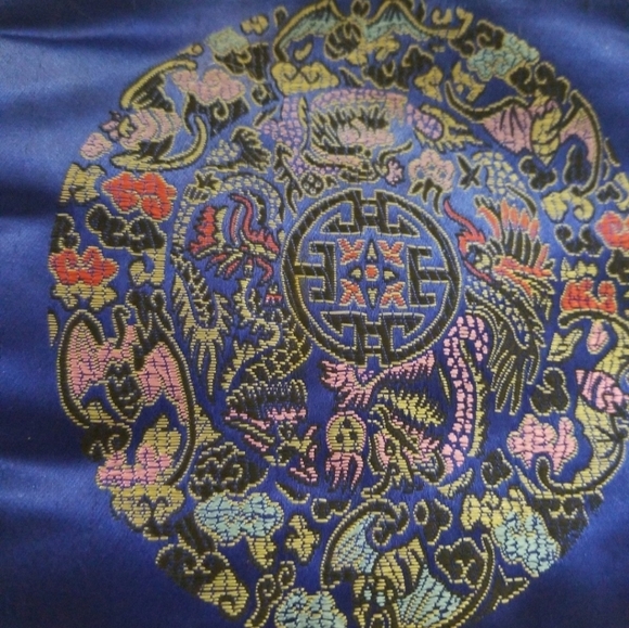 Nepalese Silk Hindu embroidered Crossbody read - Picture 4 of 13